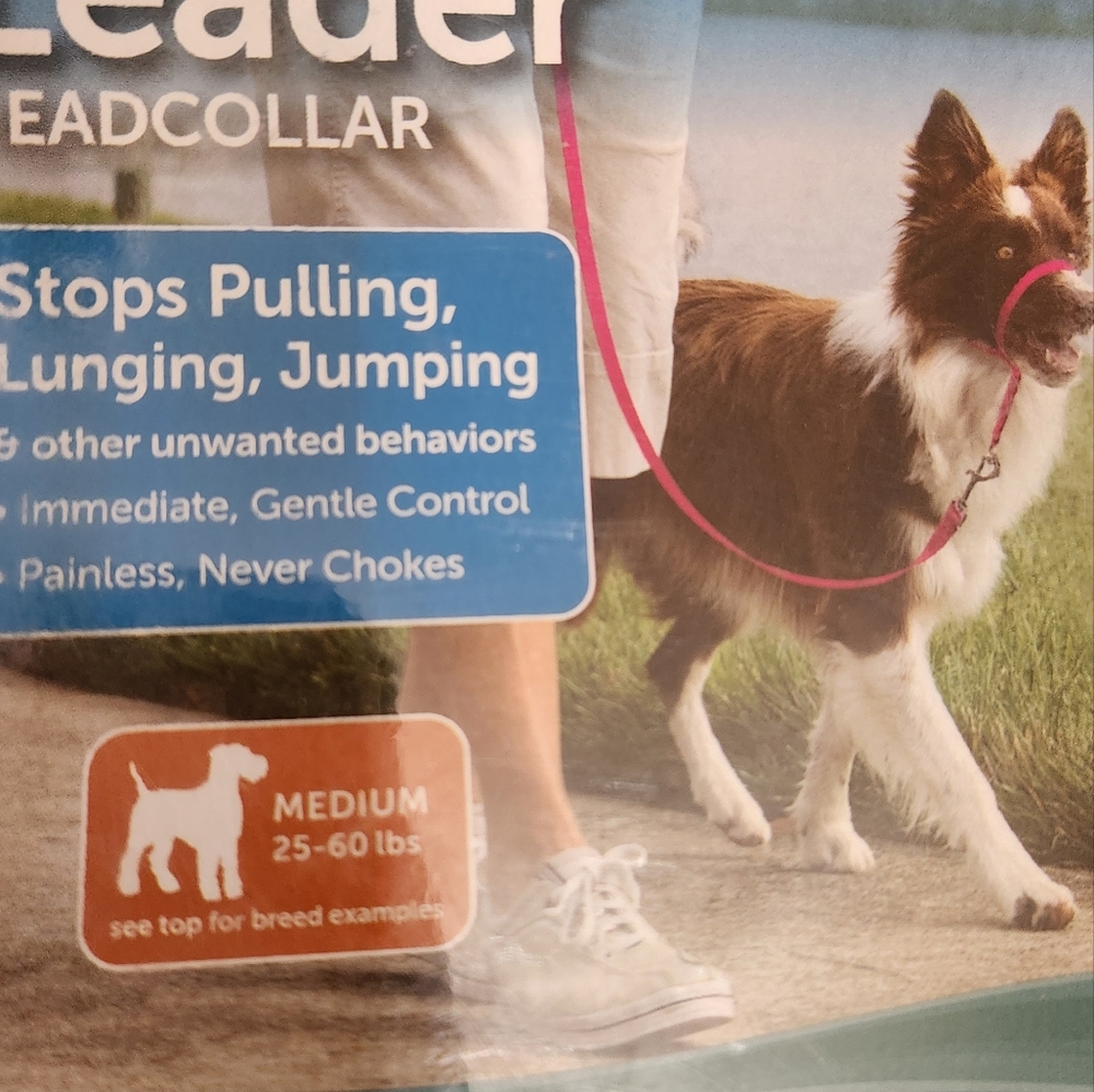 PetSafe Gentle Leader Headcollar - Pink and Blue
